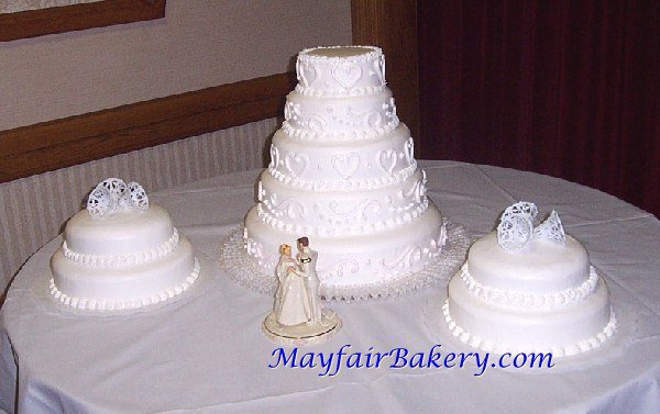 3 cakes 9 tiers